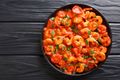 Tomato and Garlic Prawns