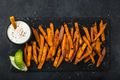 Super-Loaded Sweet Potato Fries
