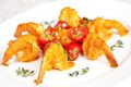 Buttered Prawns with Warm Salad