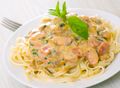 Tagliatelle with Creamy Sausage Sauce
