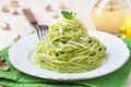 Pasta with Spring Vegetable Pesto