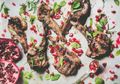 Spiced Lamb Chops with Moorish Salad