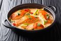 Super Easy Thai Salmon Noodle Soup