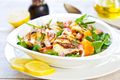 Halloumi and Orange Salad