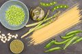 Asparagus and Peas Spaghetti