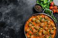 Harissa Lamb Meatball Hotpot