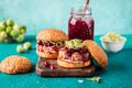Swedish-Style Meatball Burgers