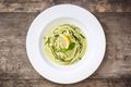 Creamy Zucchini and Lemon Tagliatelle