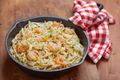 Garlic Prawn Linguine