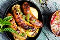 Sausage and Sweet Potato Bake