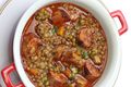 Sausage and Lentil Casserole