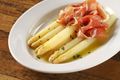 White Asparagus and Prosciutto Salad