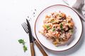 Chicken and Blue Cheese Pilaf