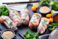 Easy Prawn Summer Rolls