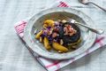 Black Pudding and Red Cabbage Warm Salad