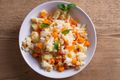 Couscous Salad with Feta and Peaches