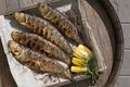 Lemon and Rosemary Barbecued Bass