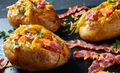 Chicken, Leek and Bacon Jacket Potato