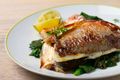 Caribbean Bream with Golden Sauce