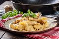 Tapenade and Ricotta Pappardelle