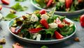Goat’s Cheese Salad with Cranberry Drizzle