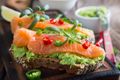 Smoked Salmon with Avocado Pate