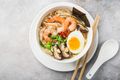 Prawn and Shiitake Noodle Soup