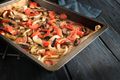 Mozzarella and Fennel Traybake