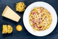 Leftover Ham Carbonara