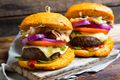 Beef and Kidney Bean Burgers