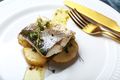 Sea Bass with Swiss Chard
