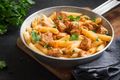 Rigatoni with Roast Chicken and Tarragon Ragu
