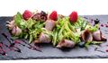 Duck Breast with Raspberry Salad