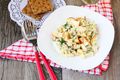 Cauliflower Salad with Walnuts and Apple