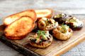 Bacon, Cheese and Sage Stuffed Mushrooms