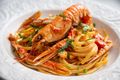 King Prawn and Harissa Linguine