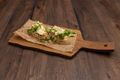 Pecorino and Artichoke Bruschetta