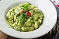 Gnocchi and Chicken Bake with Kale Pesto