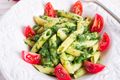 Spinach and Sundried Tomato Rigatoni