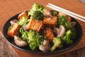 Tofu and Greens Stir Fry