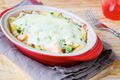 Salmon and Leek Penne Bake