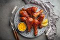 Jerk Drumsticks with Pineapple Chutney