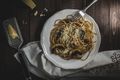 Stilton and Portobello Pasta