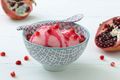 Pomegranate and Orange Sorbet