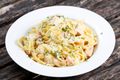 Lemon, Smoked Salmon and Dill Tagliatelle