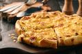 Bacon, Leek and Cheese Tart
