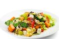 Roast Vegetable and Feta Salad