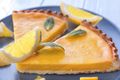 Passion Fruit and Lemon Curd Tart