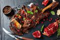 Lamb with Pomegranate and Tahini