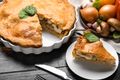 Spanish-Style Chicken Pie
